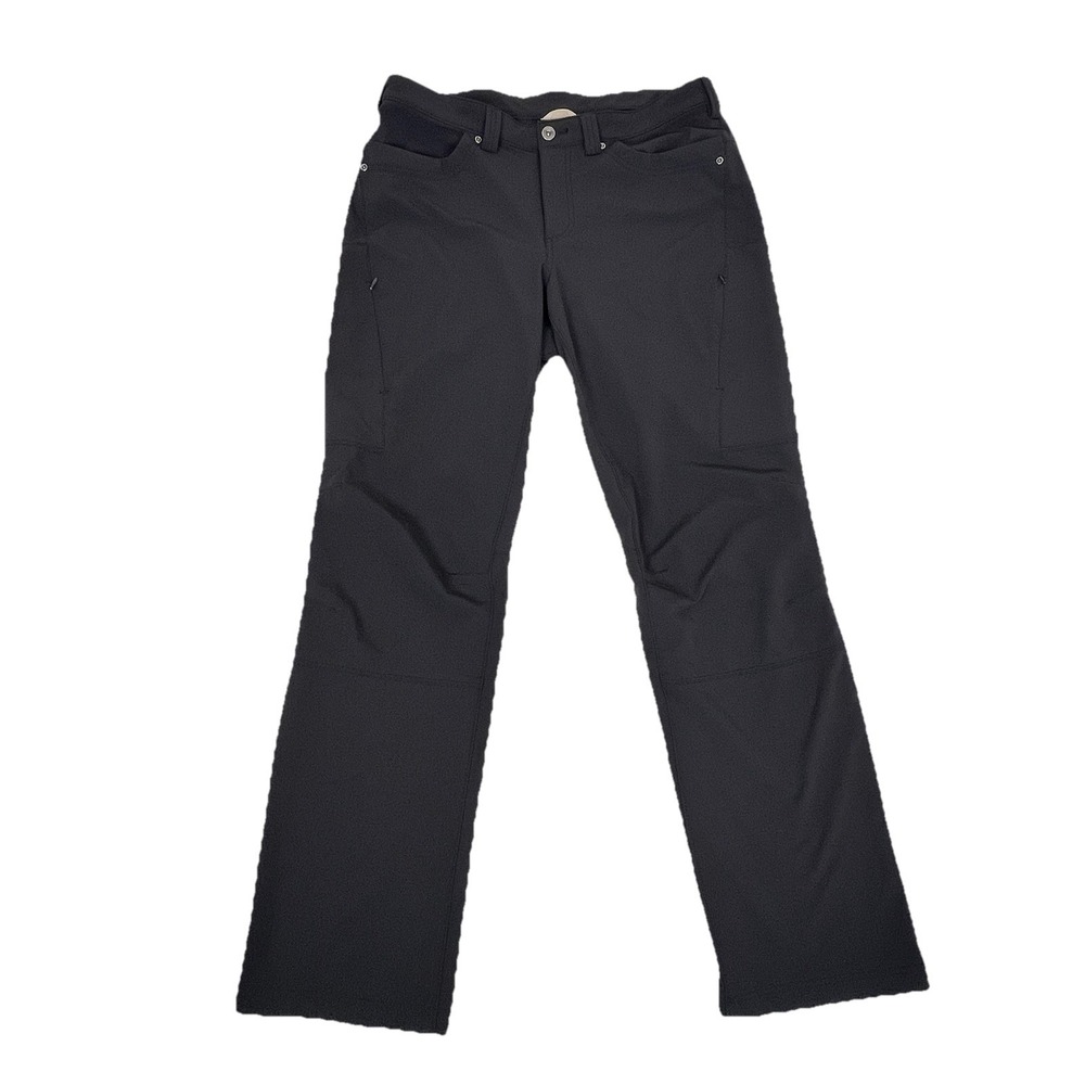 Duluth Trading Co Flexpedition Bootcut Pants Black Womens 14x33 Hiking Gorpcore
